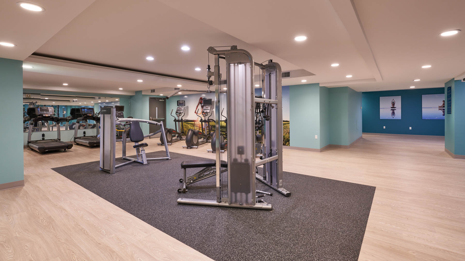Gym at Harbor Steps Apartments (5 of 7)