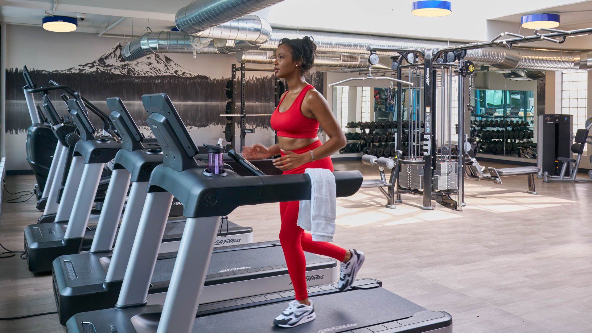 Gym at Harbor Steps Apartments (1 of 7)