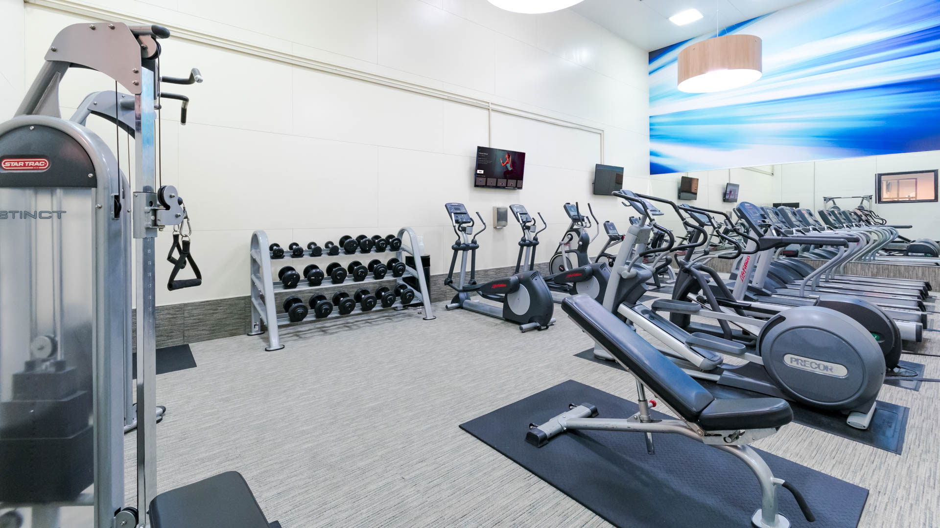 Gym at Academy Village Apartments (1 of 2)