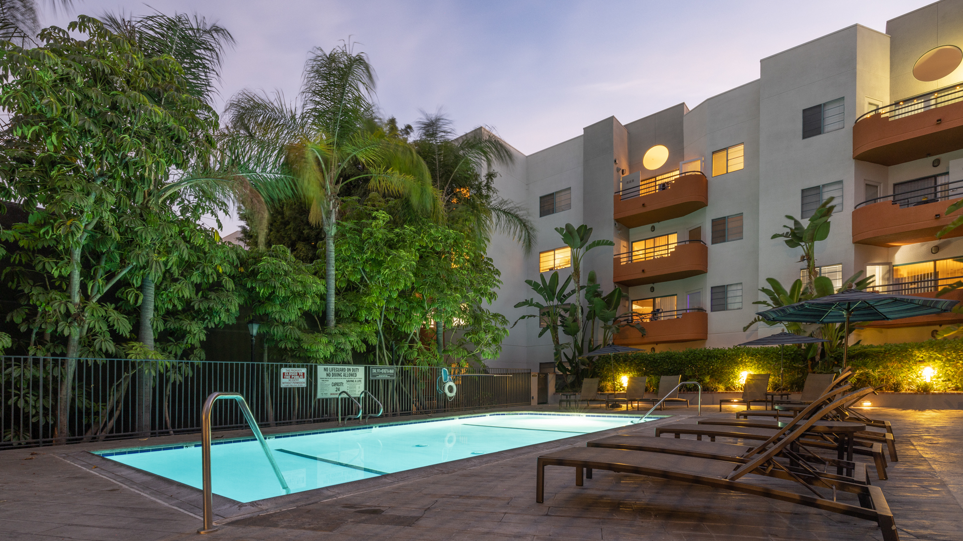 Pool at Academy Village Apartments (2 of 4)