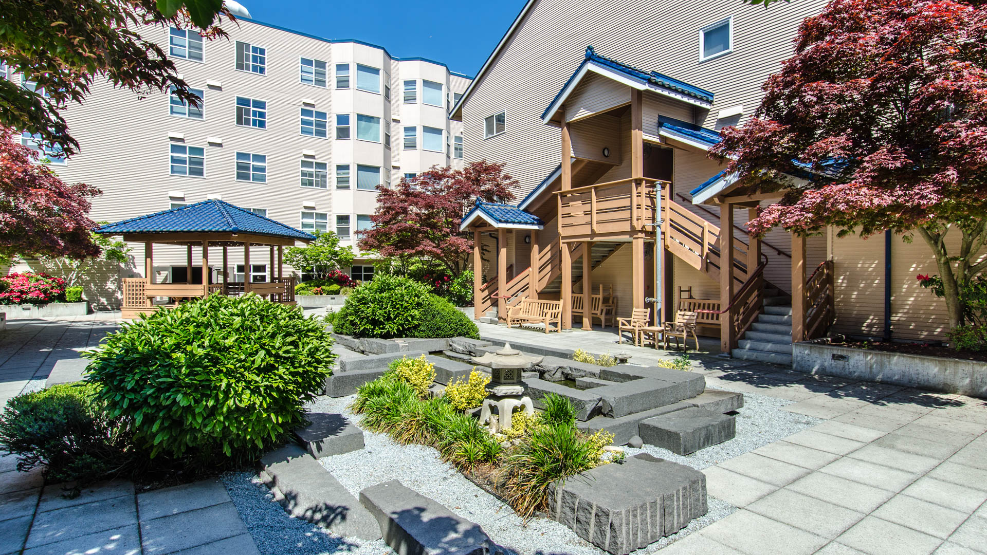 Courtyard at Uwajimaya Village Apartments (2 of 7)