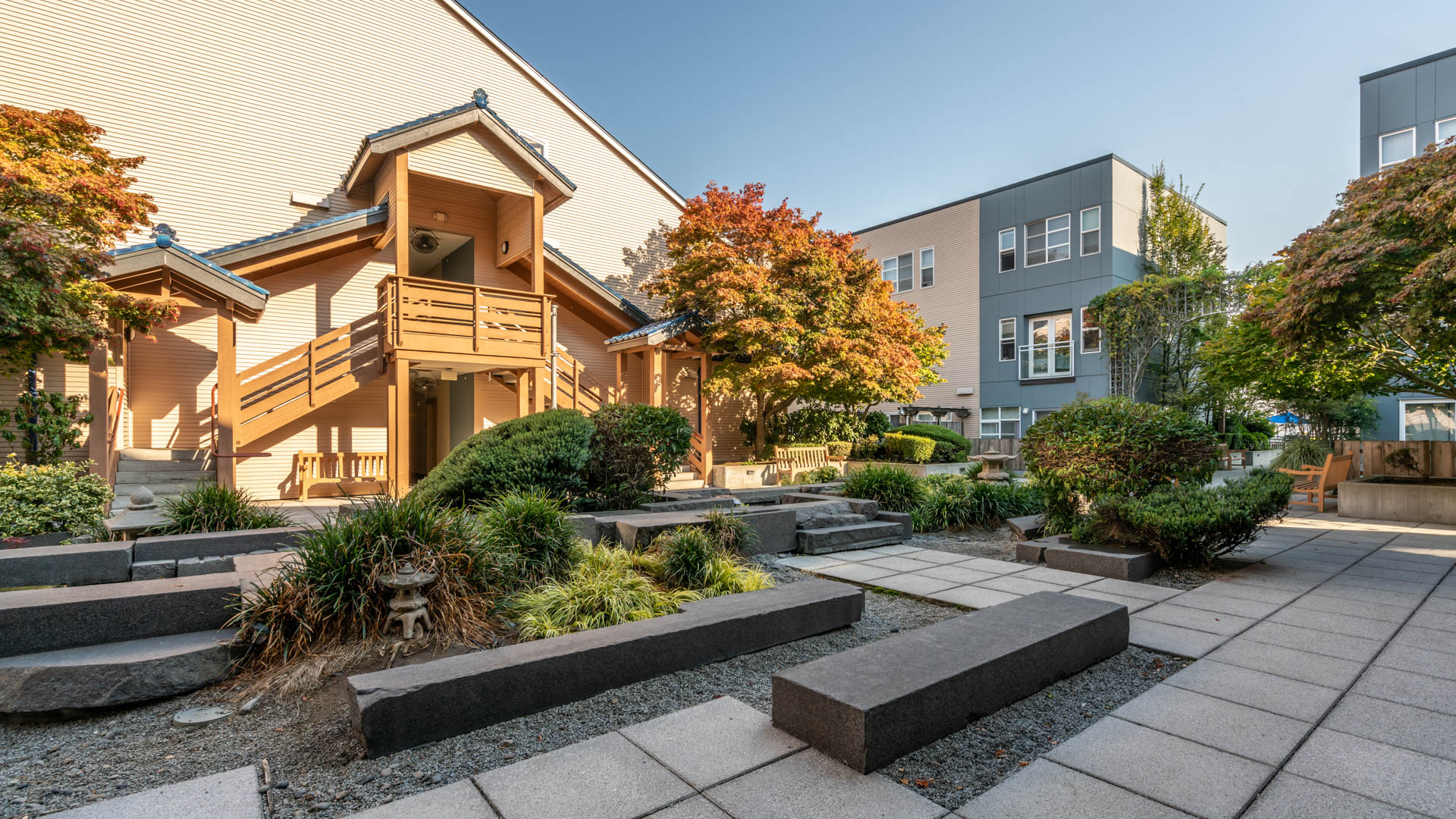 Courtyard at Uwajimaya Village Apartments (1 of 7)