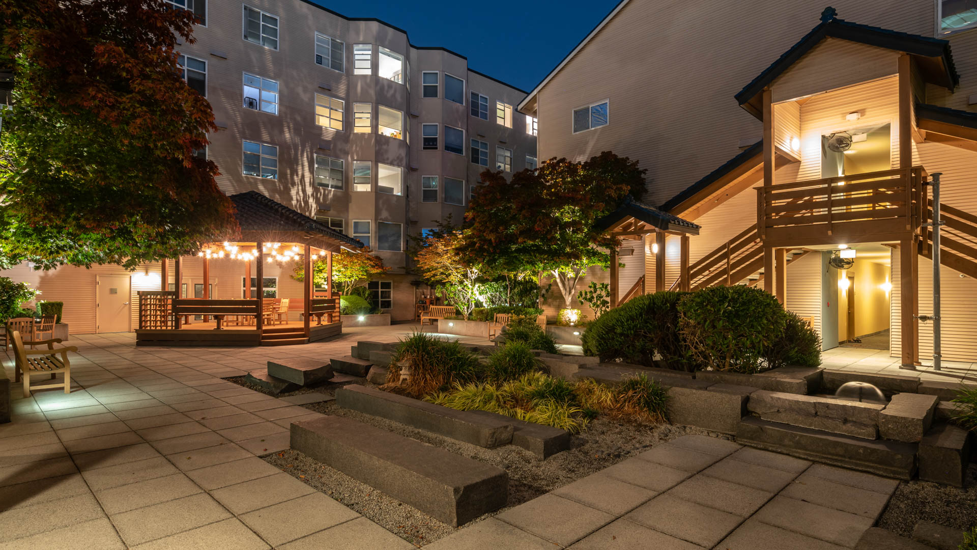 Courtyard at Uwajimaya Village Apartments (7 of 7)
