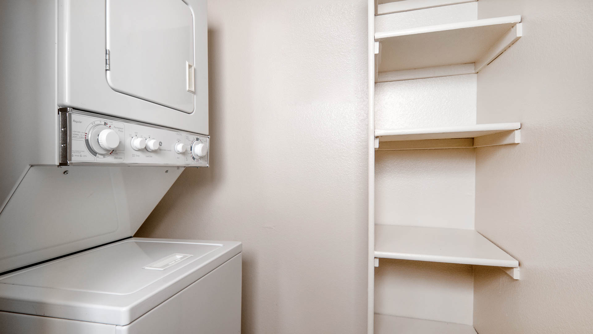 Laundry room at Creekside Apartments