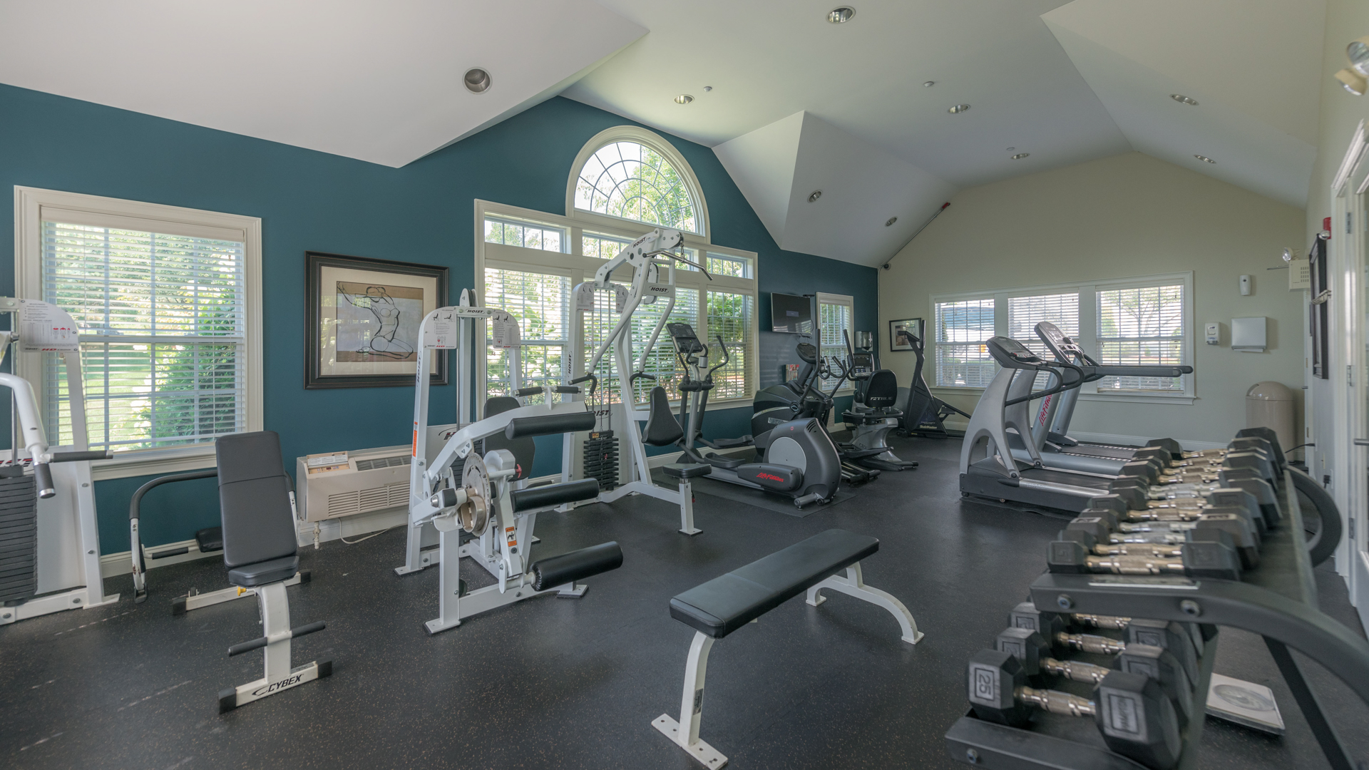 Gym at Heritage at Stone Ridge Apartments (3 of 3)