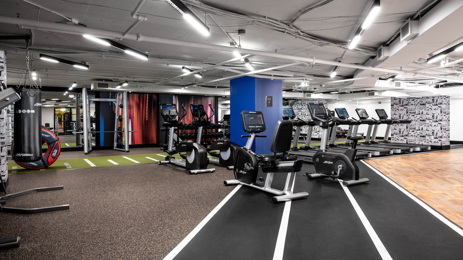 Gym at The Prime at Arlington Courthouse Apartments (1 of 3)