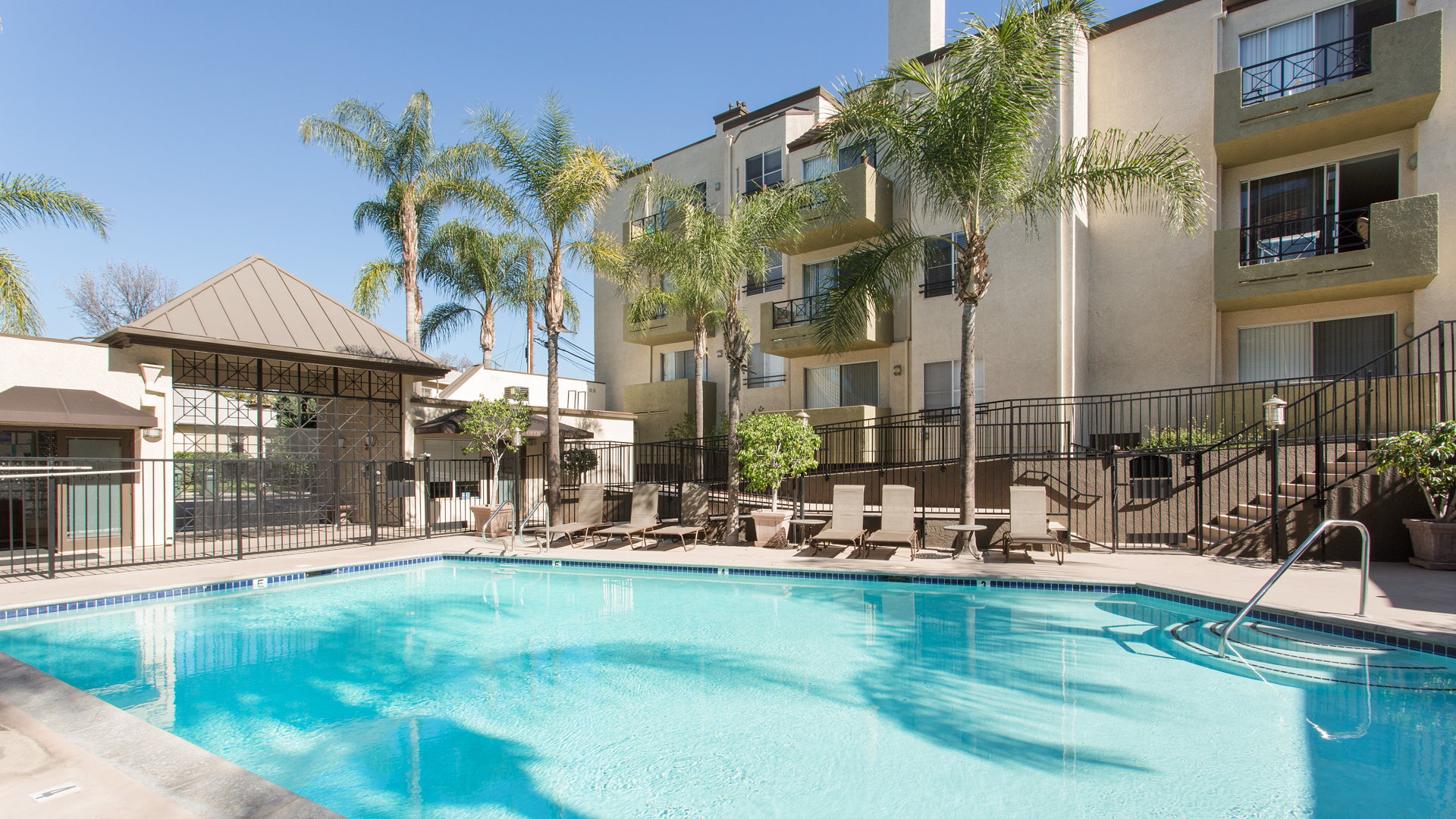 Pool at Kenwood Mews Apartments (2 of 3)