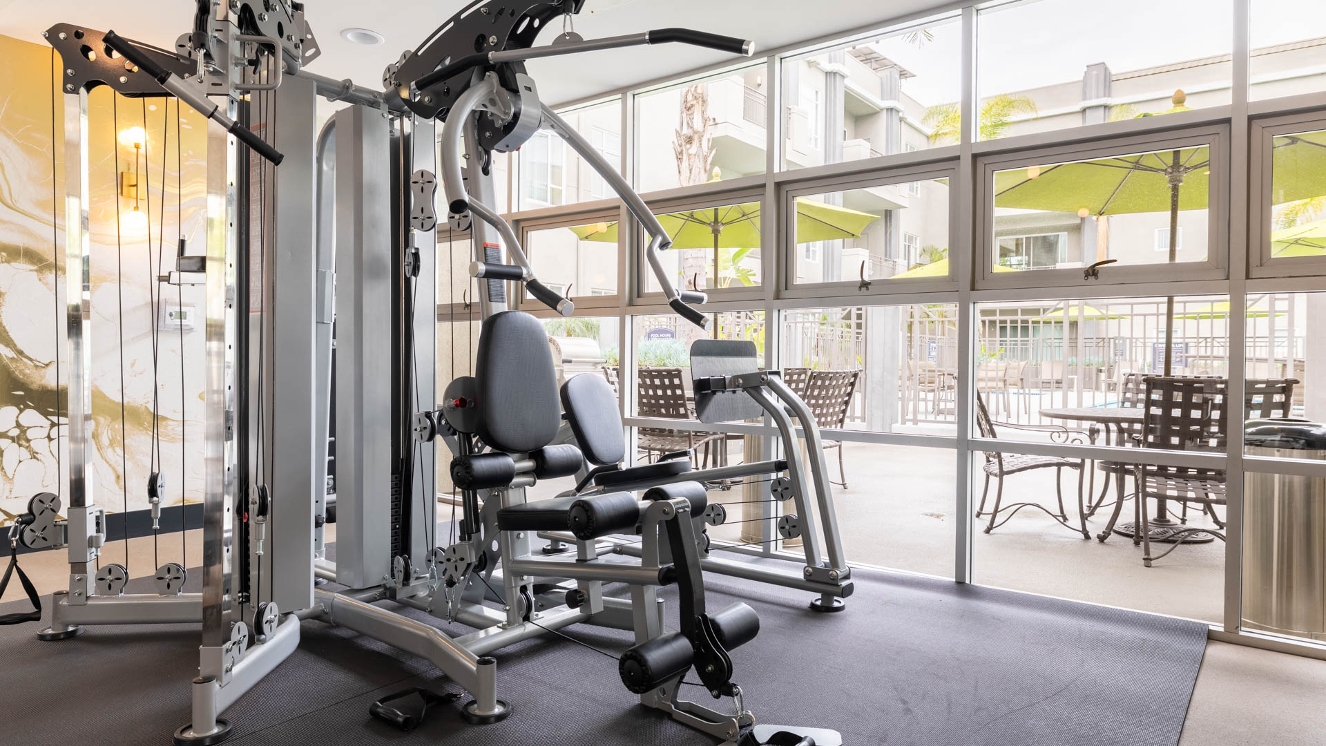 Gym at Victor on Venice Apartments (3 of 3)