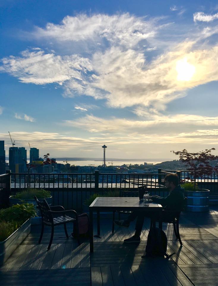 Roof deck at The Heights on Capitol Hill Apartments (5 of 5)
