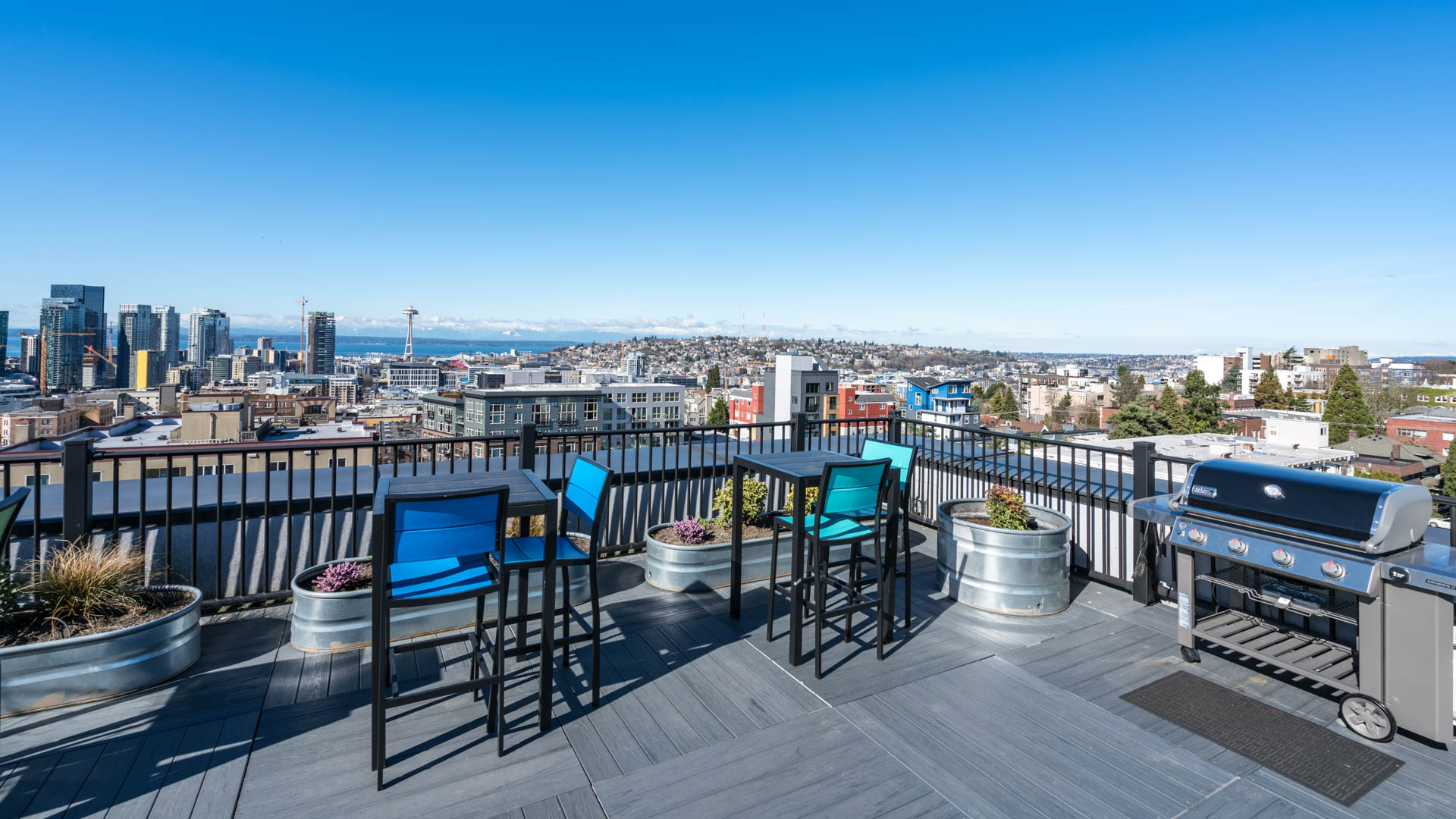 Roof deck at The Heights on Capitol Hill Apartments (1 of 5)