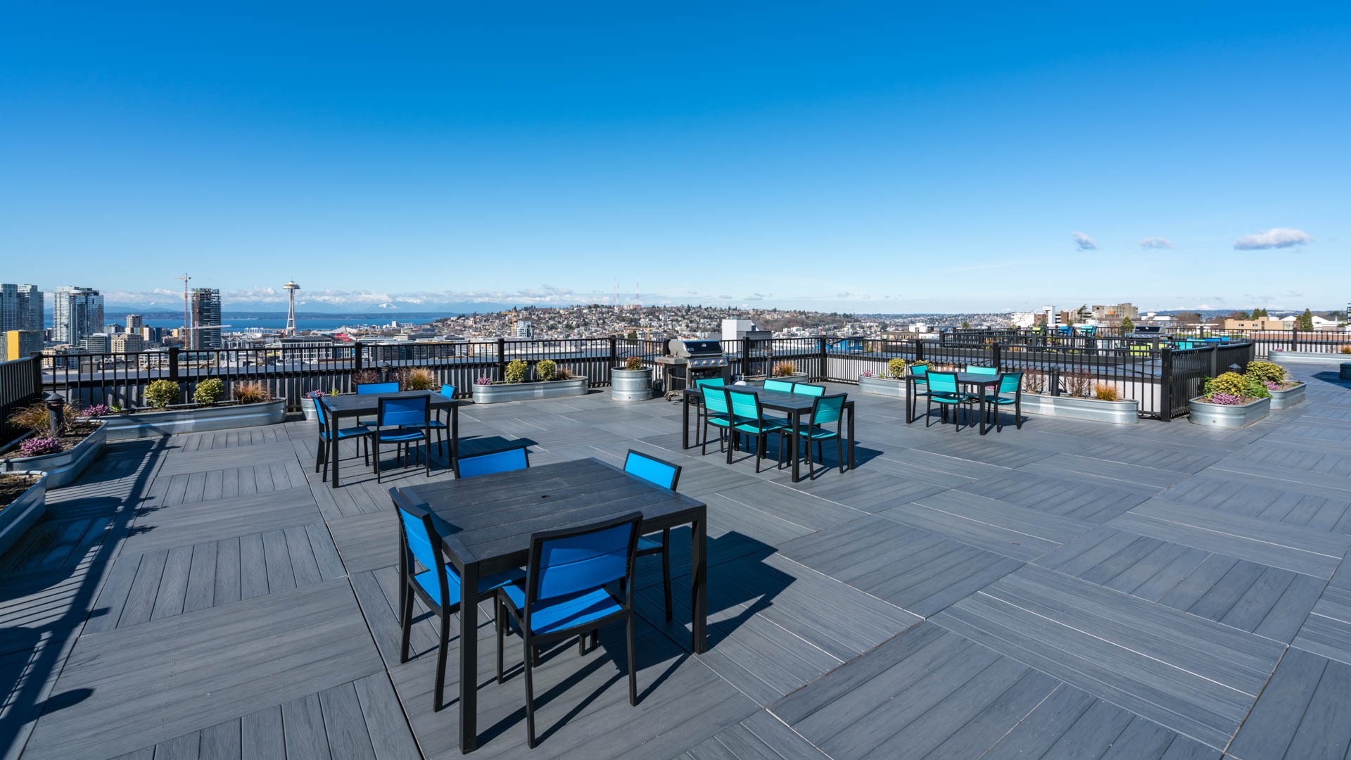 Roof deck at The Heights on Capitol Hill Apartments (3 of 5)