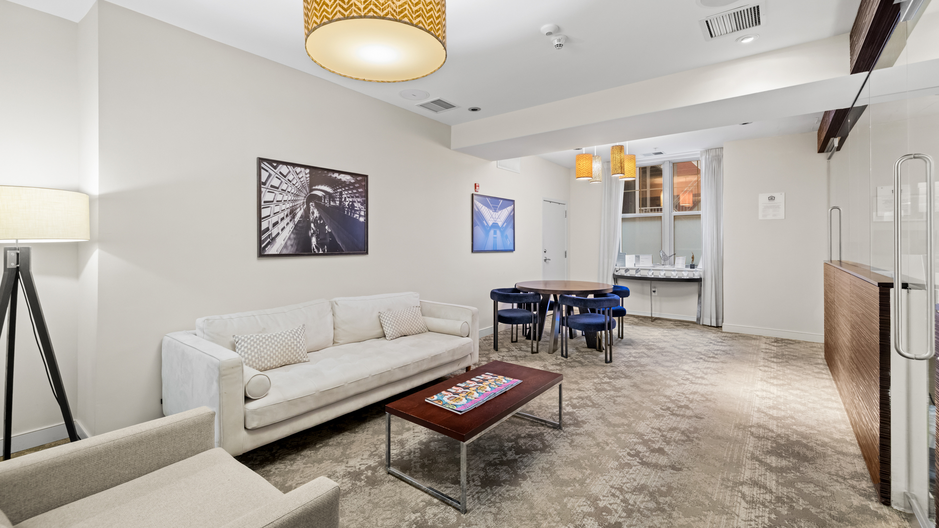 Lobby at 1210 Mass Apartments (1 of 8)