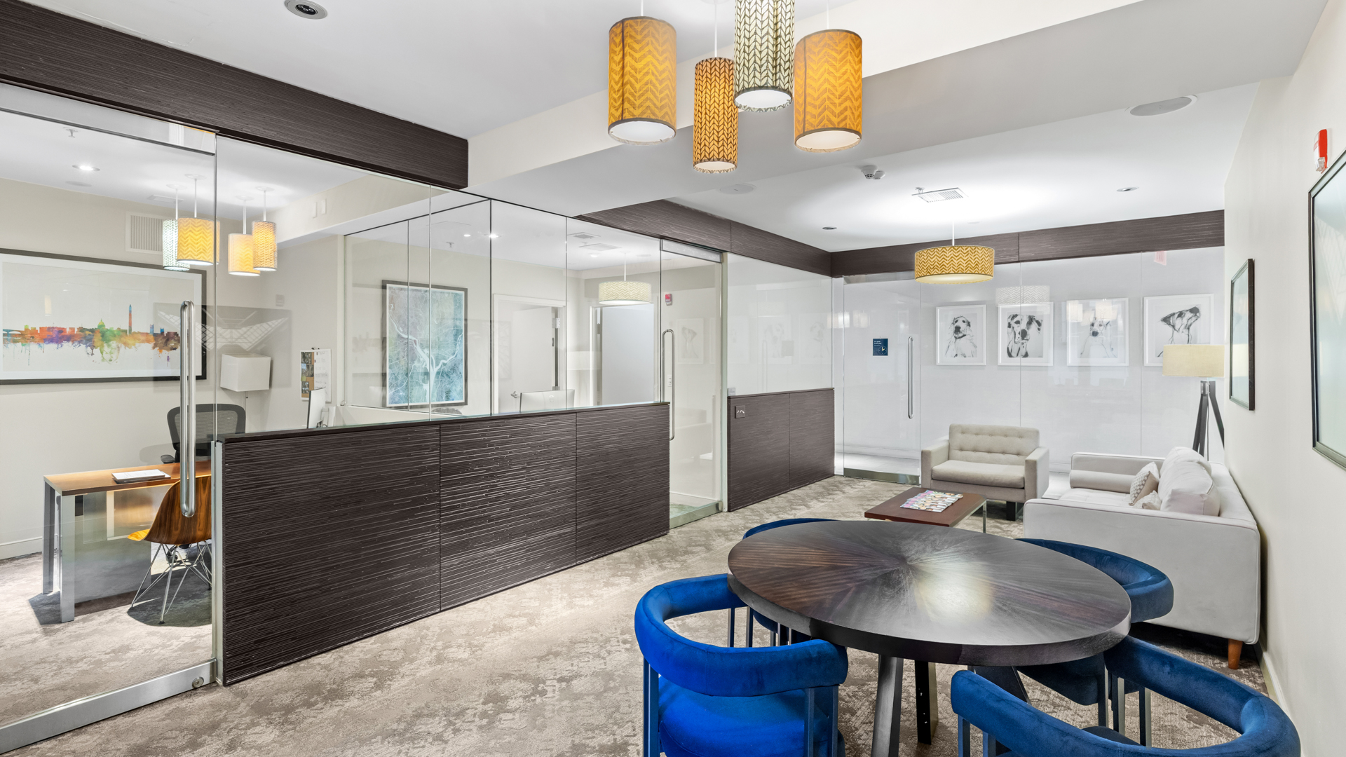 Lobby at 1210 Mass Apartments (3 of 8)