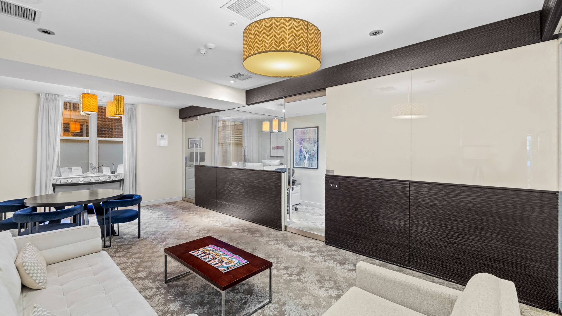 Lobby at 1210 Mass Apartments (8 of 8)