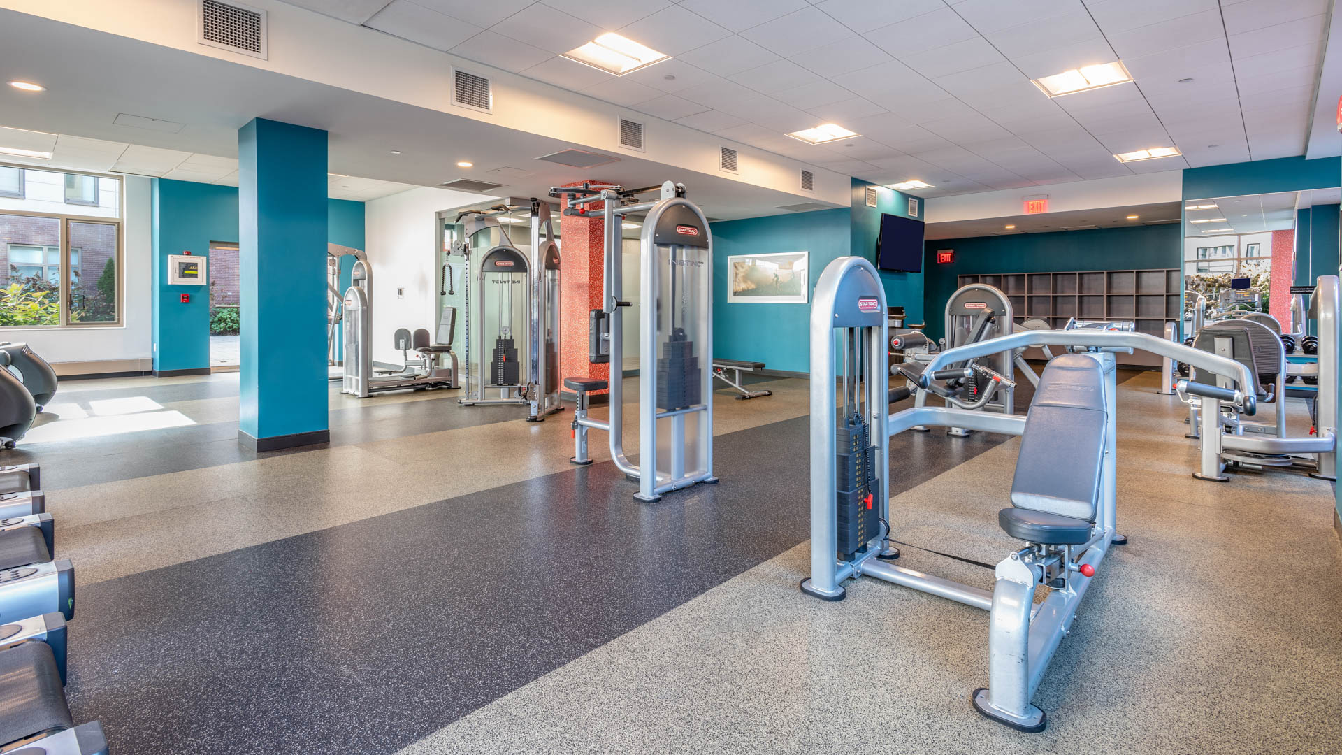 Gym at Third Square Apartments (1 of 5)