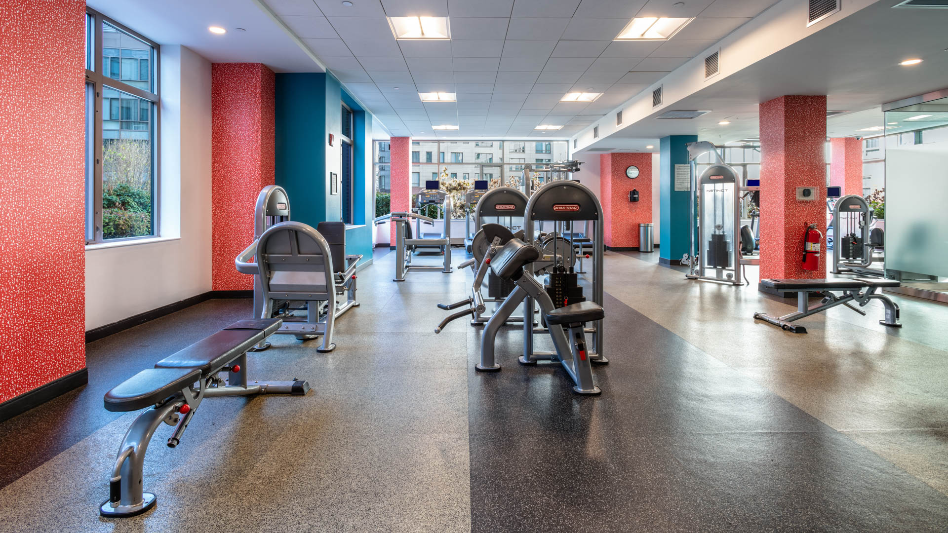 Gym at Third Square Apartments (2 of 5)