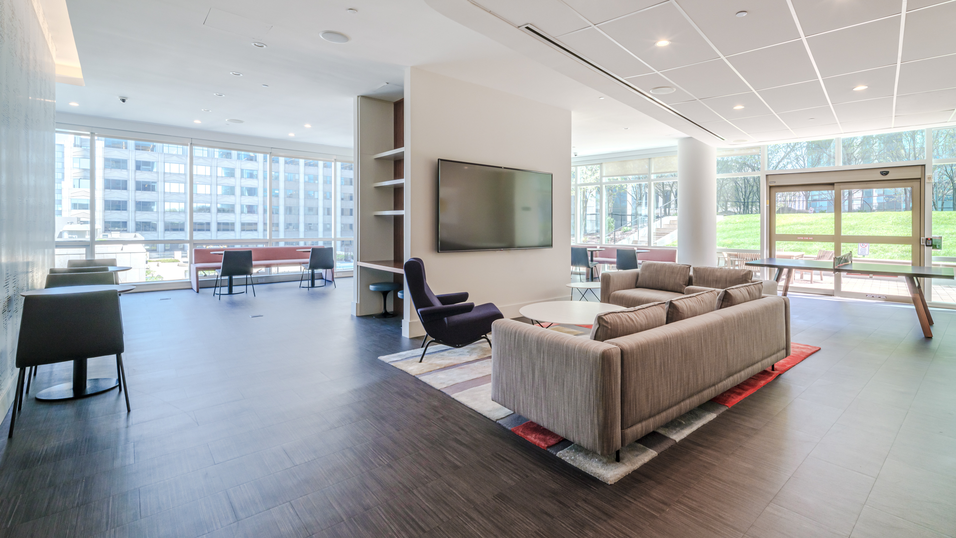 Lounge at 70 Greene Apartments
