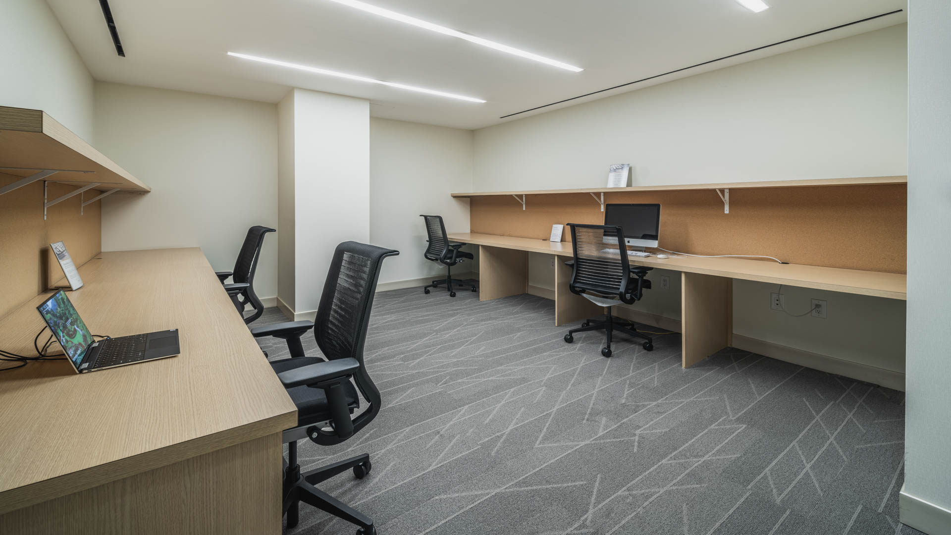 Work space at 70 Greene Apartments