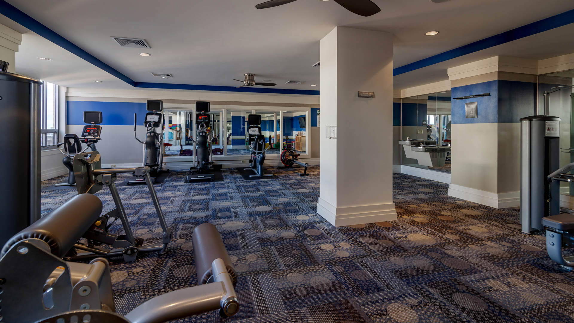 Gym at The Veridian Apartments (2 of 3)