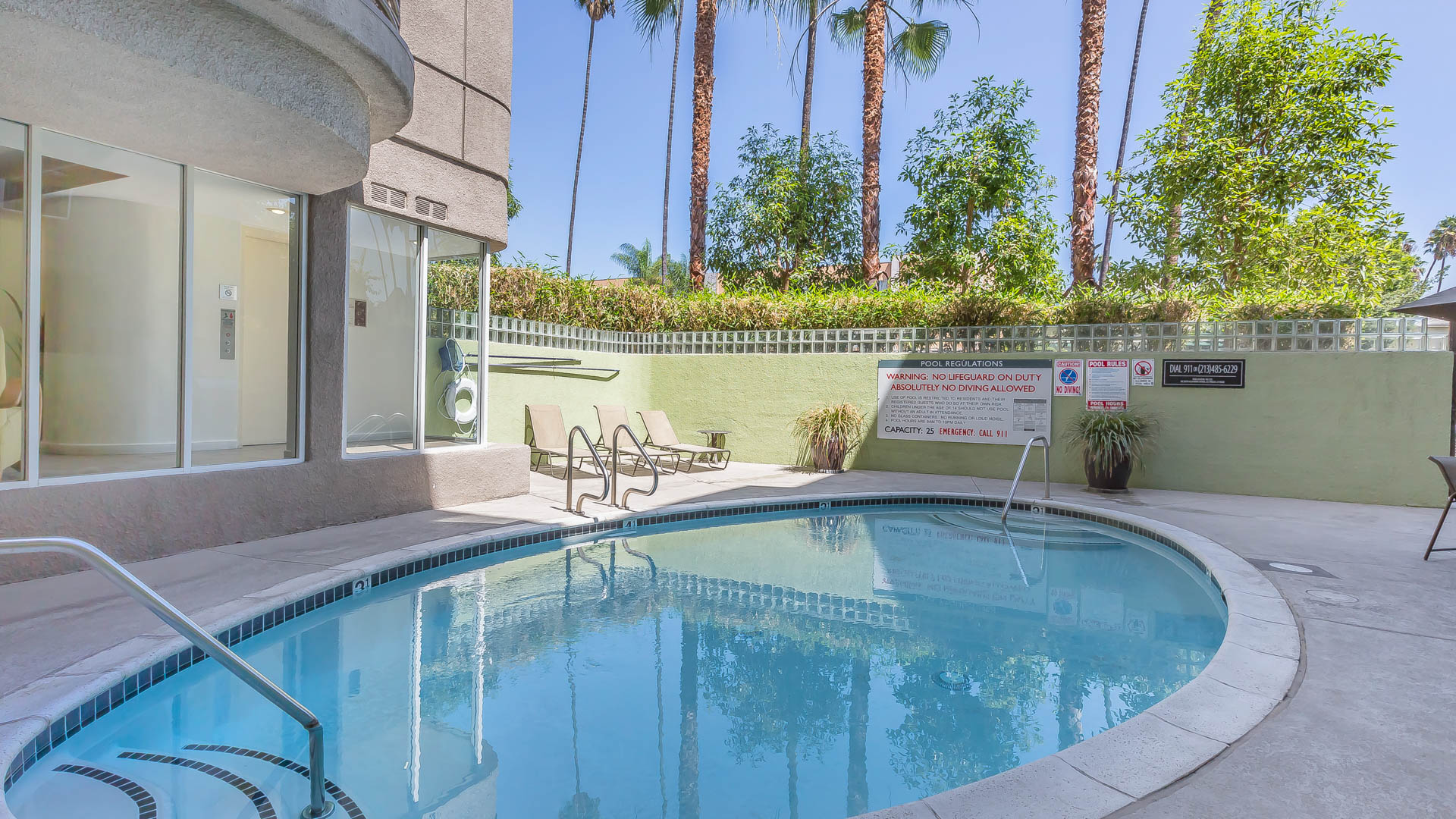 Pool at The Cleo Apartments (2 of 3)