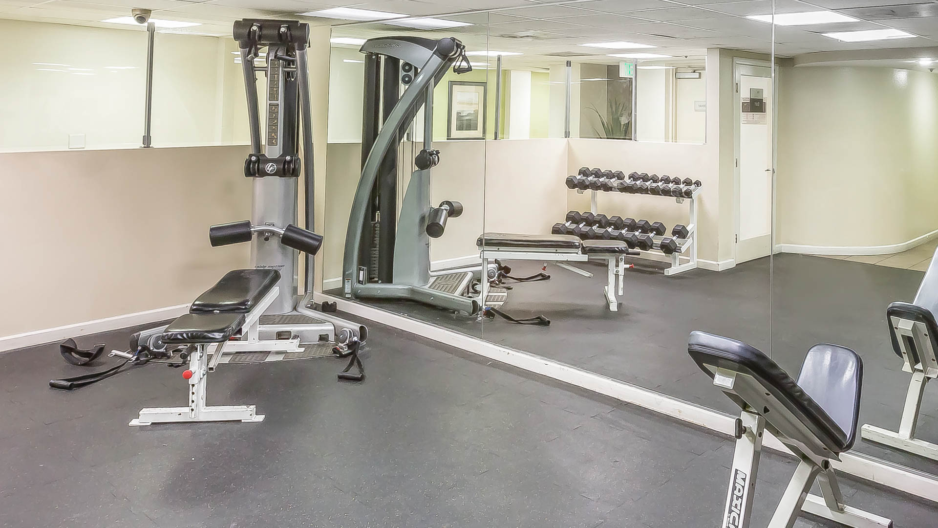 Gym at The Cleo Apartments (2 of 3)
