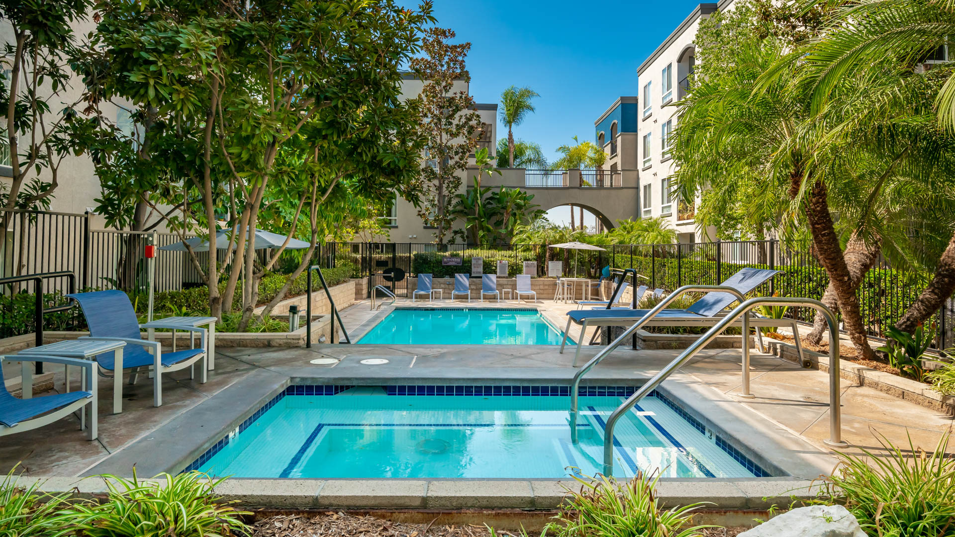 Pool at City Pointe Apartments (2 of 2)