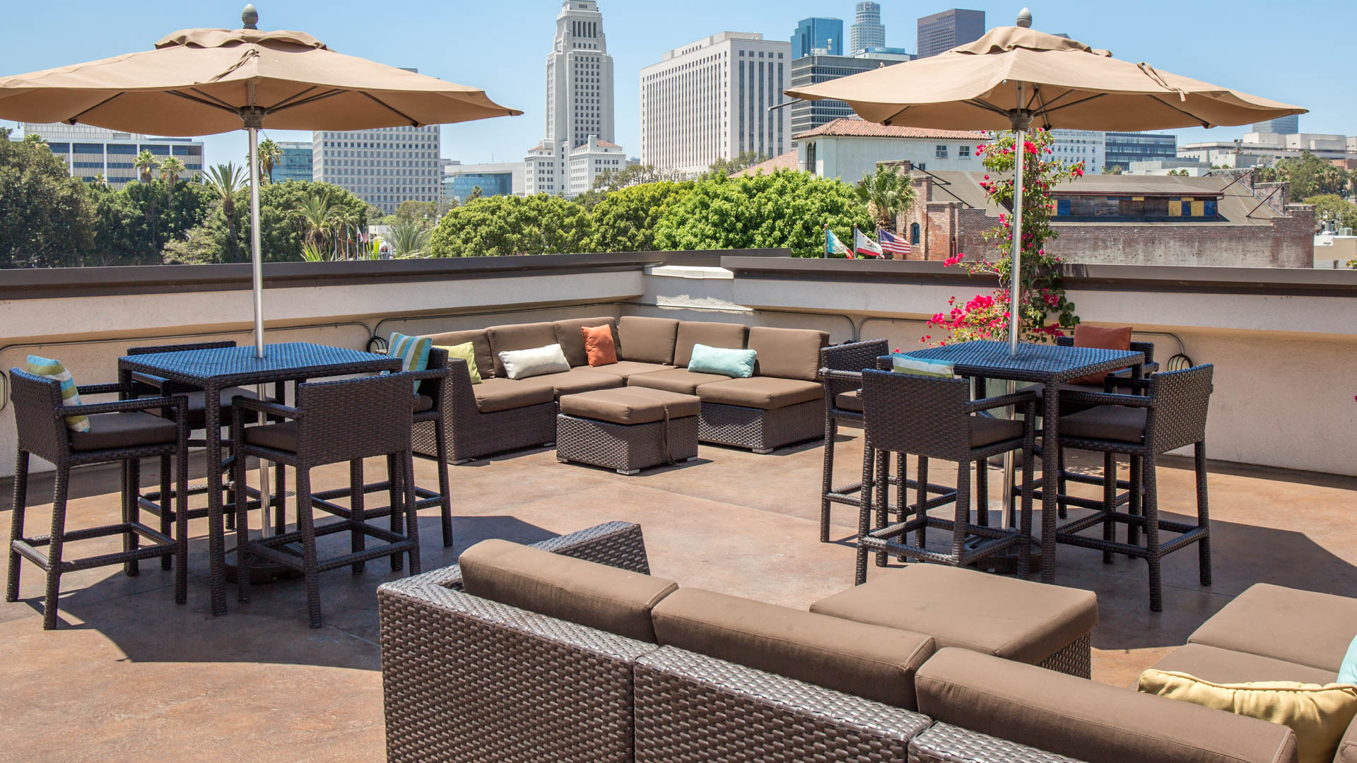 Roof deck at Mozaic at Union Station Apartments (2 of 2)