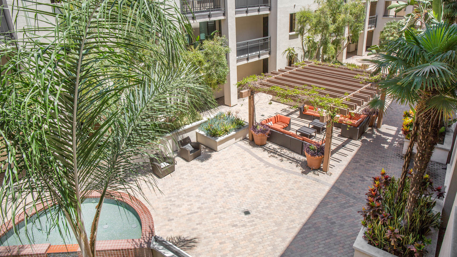 Courtyard at Mozaic at Union Station Apartments (2 of 2)