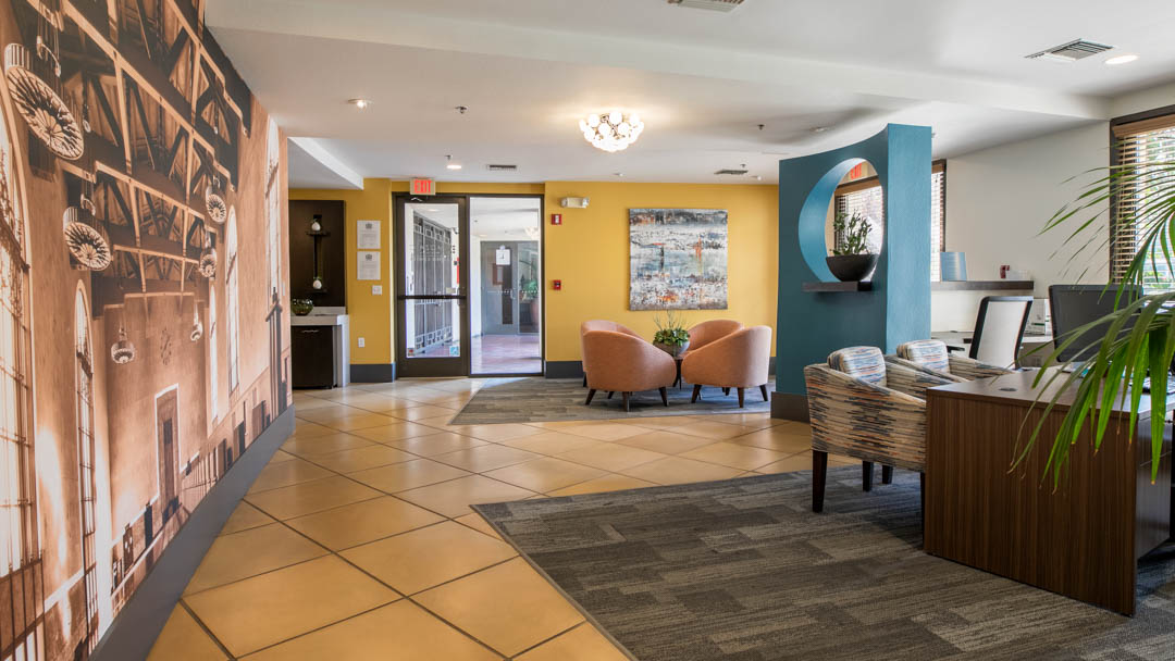 Lobby at Mozaic at Union Station Apartments (3 of 3)
