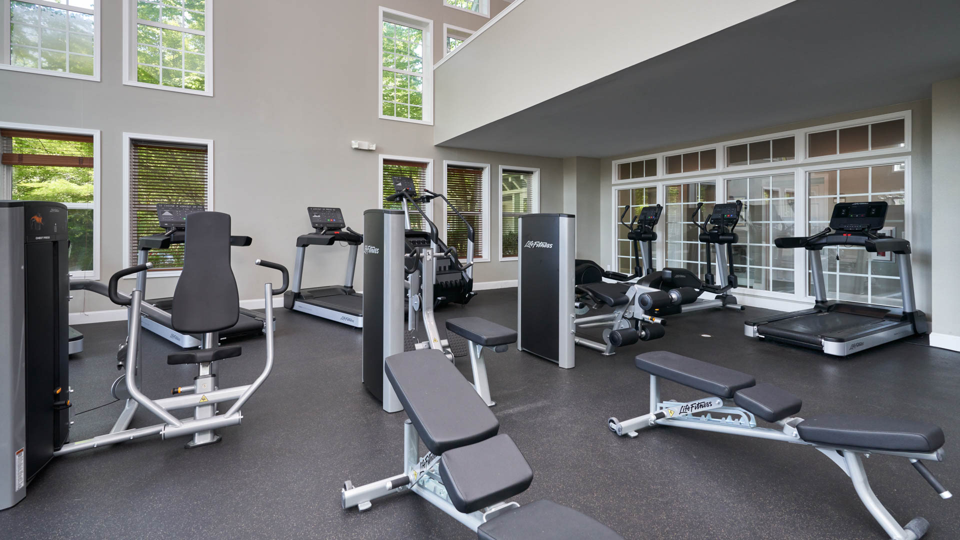 Gym at The Reserve at Town Center Apartments (1 of 2)