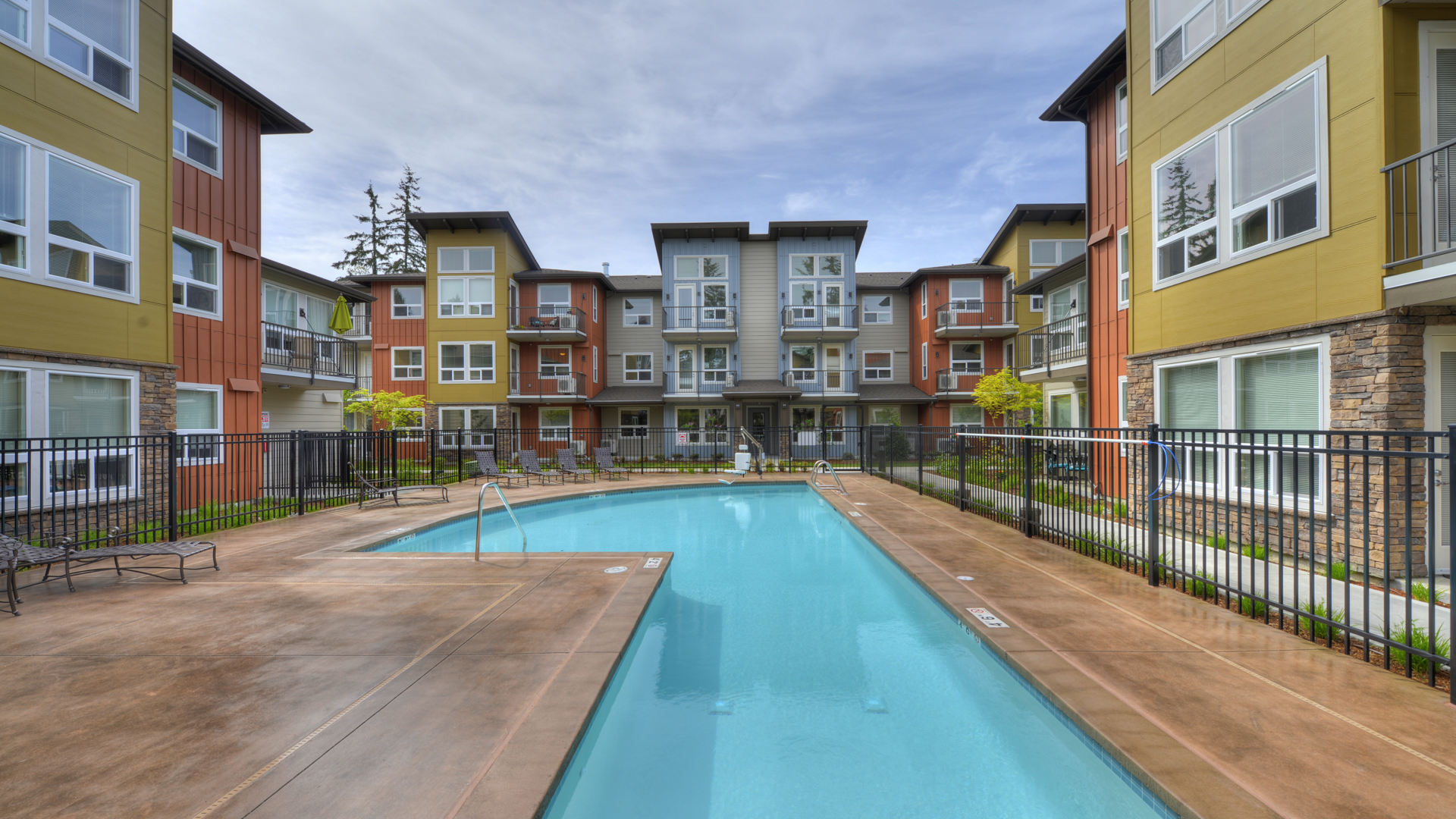 Pool at The Reserve at Town Center Apartments (6 of 6)