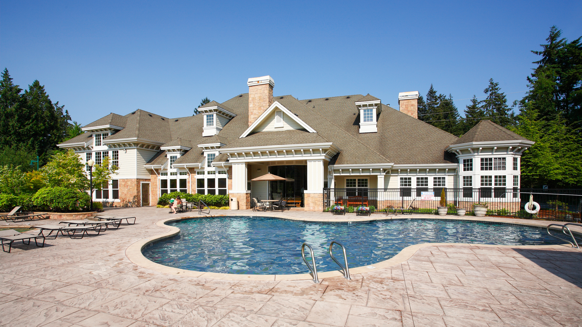 Pool at The Reserve at Town Center Apartments (2 of 6)