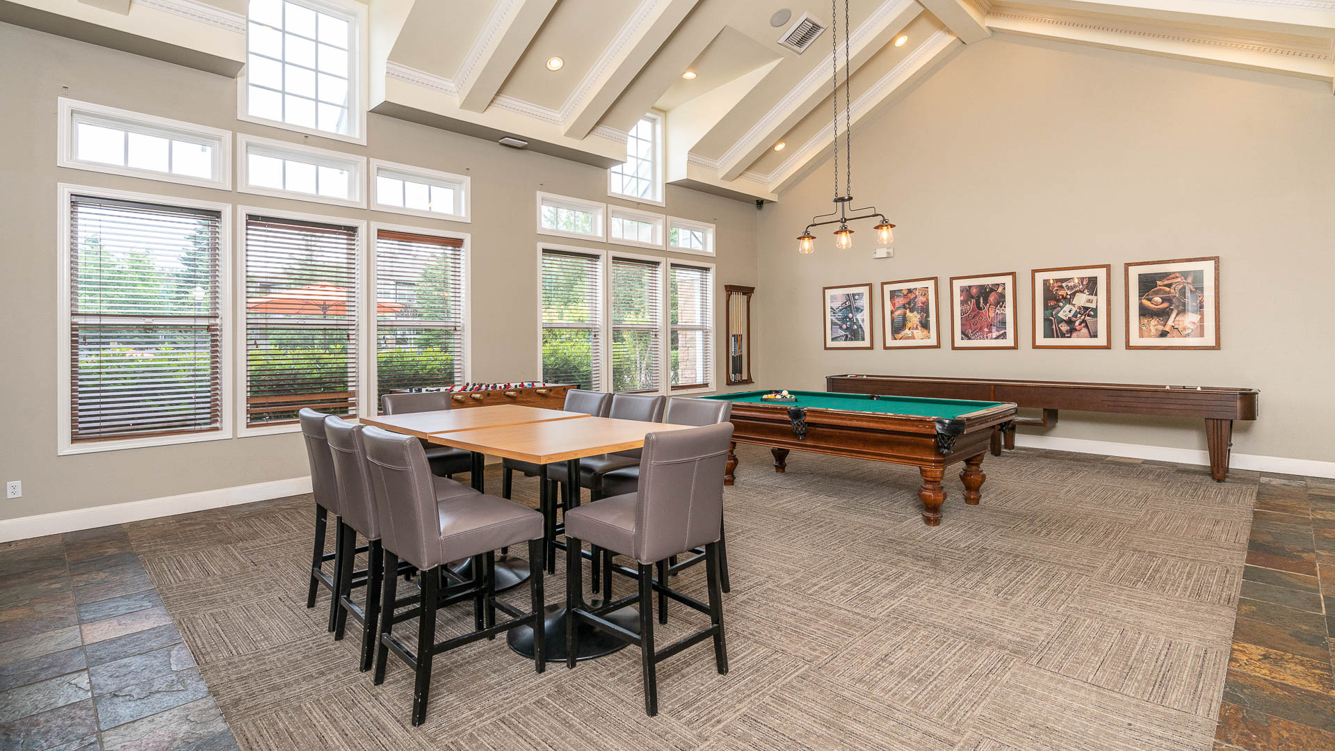 Game room at The Reserve at Town Center Apartments (2 of 2)