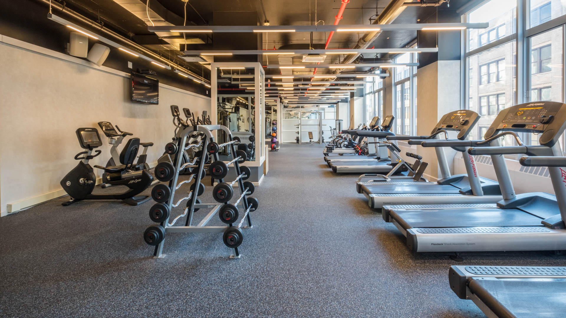 Gym at The Brooklyner Apartments (2 of 4)