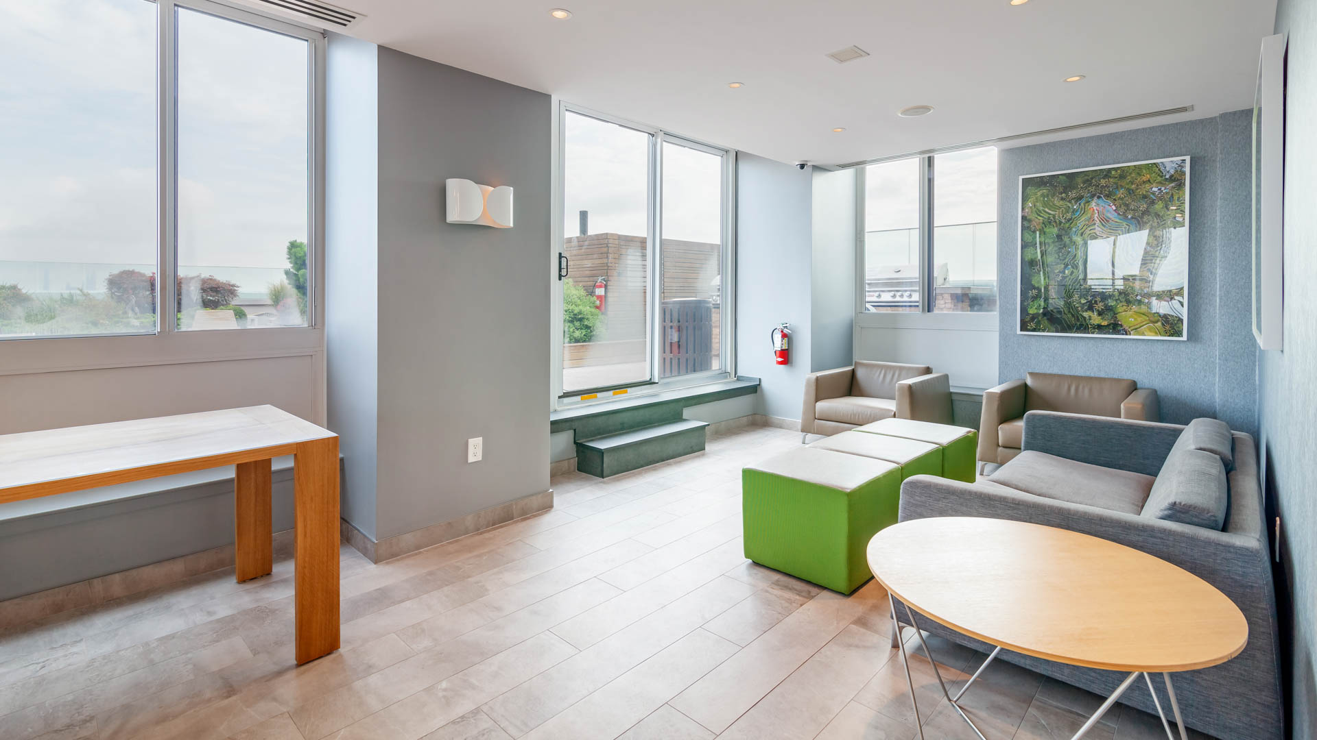 Lounge at The Brooklyner Apartments (1 of 5)