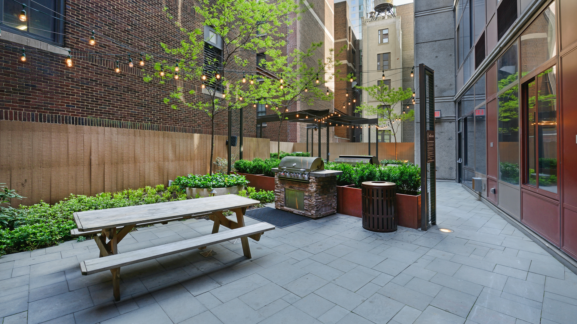 Grill area at The Brooklyner Apartments (1 of 2)