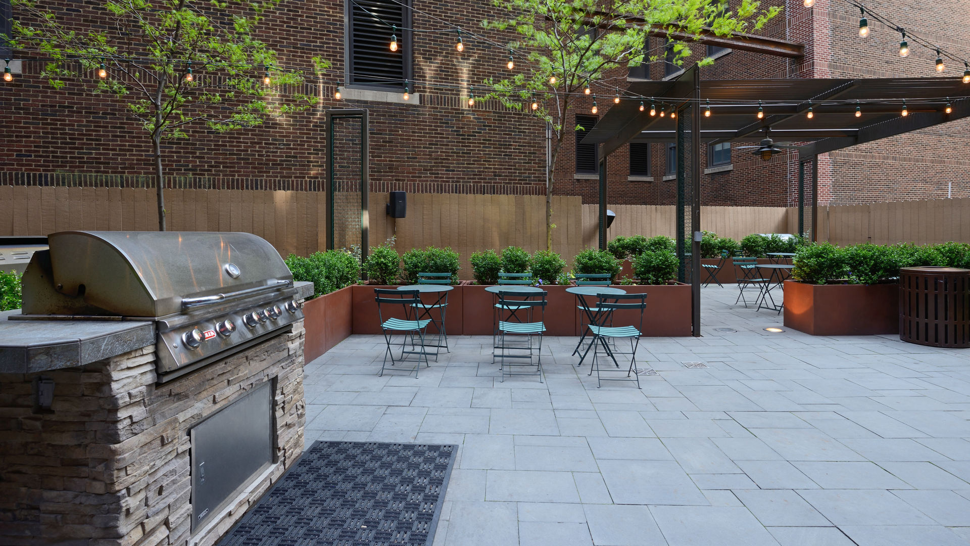 Grill area at The Brooklyner Apartments (2 of 2)