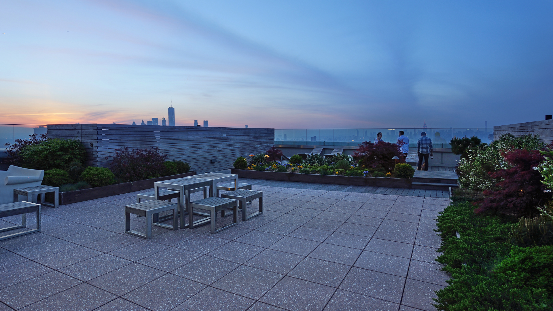 Roof deck at The Brooklyner Apartments (5 of 5)
