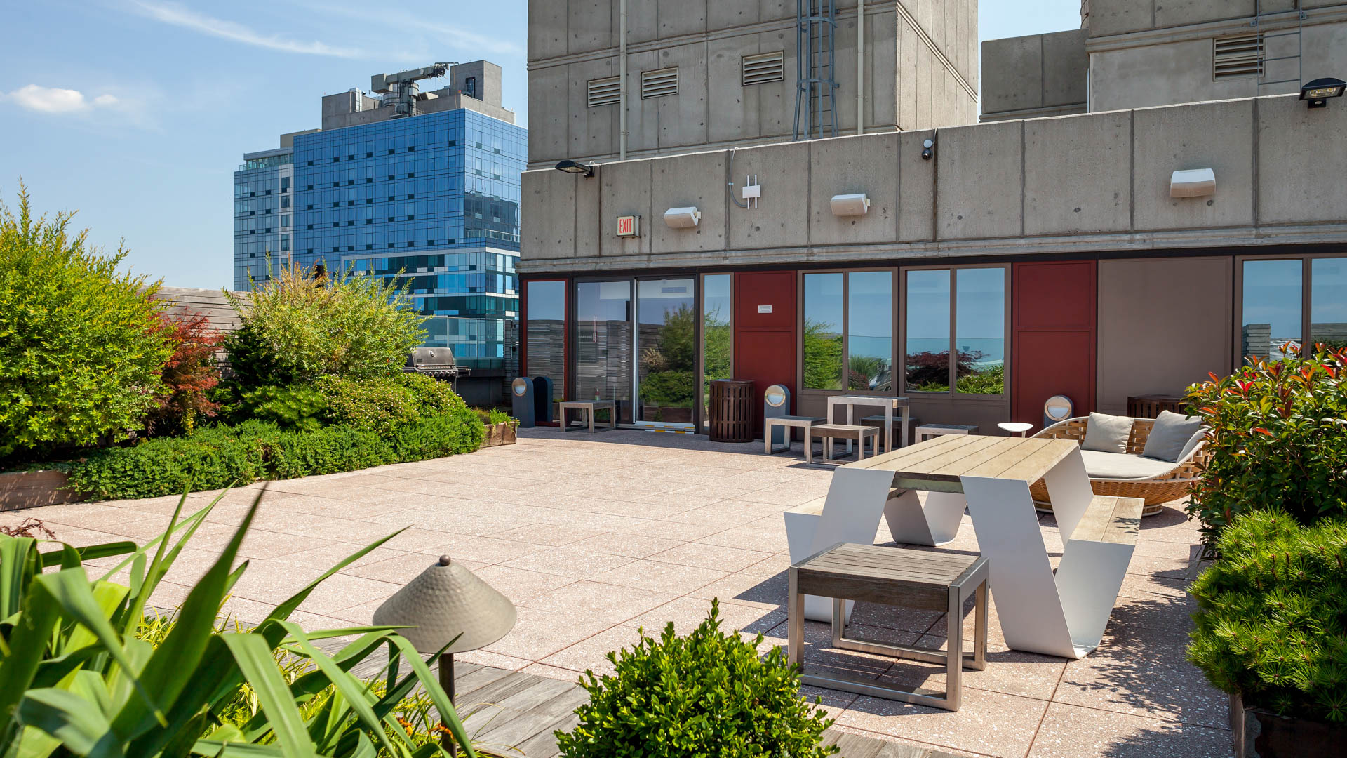 Roof deck at The Brooklyner Apartments (1 of 5)