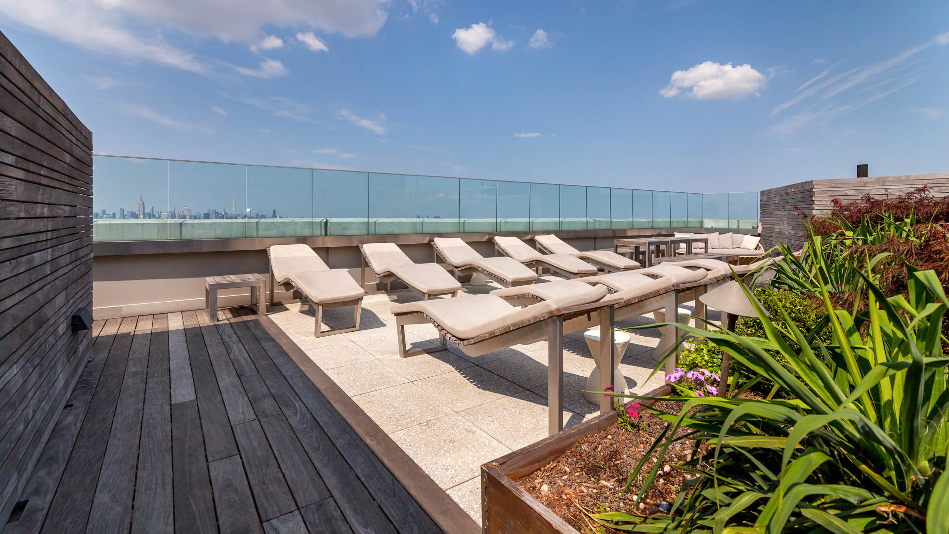 Roof deck at The Brooklyner Apartments (3 of 5)