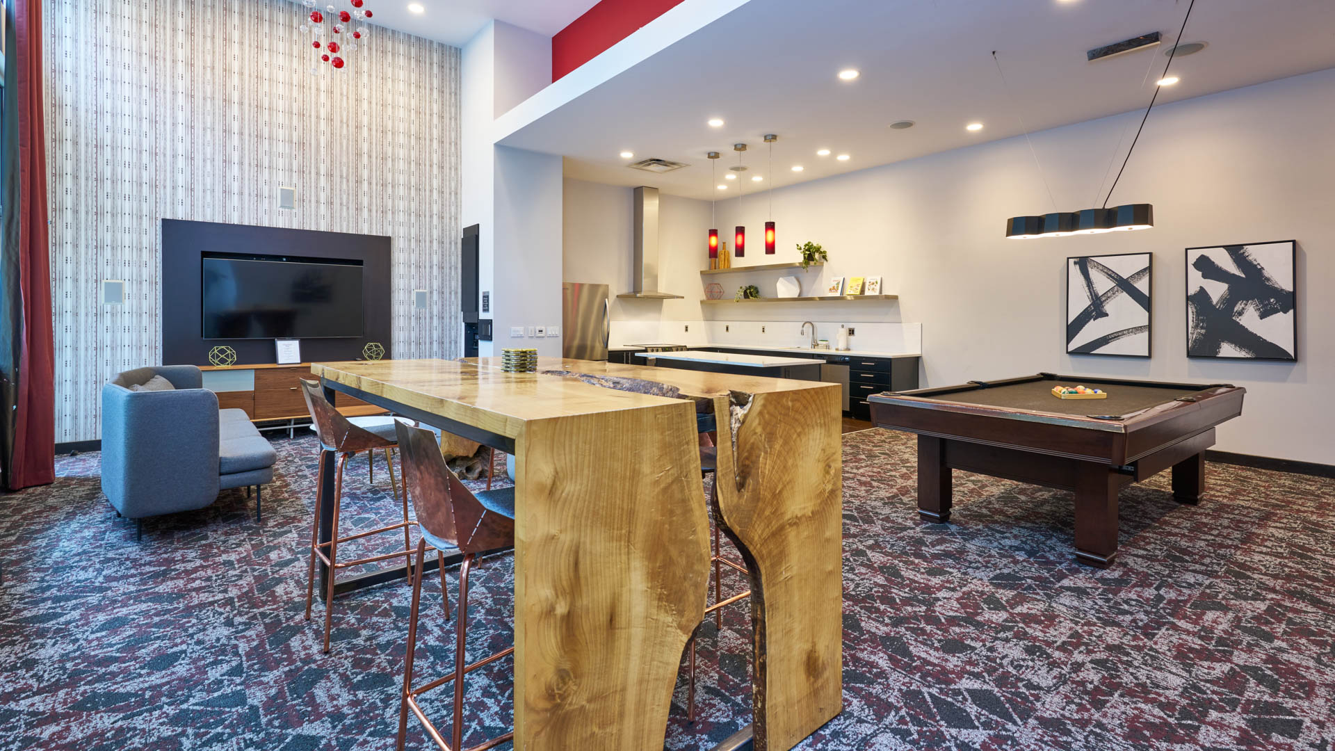 Lounge at red160 Apartments (2 of 4)