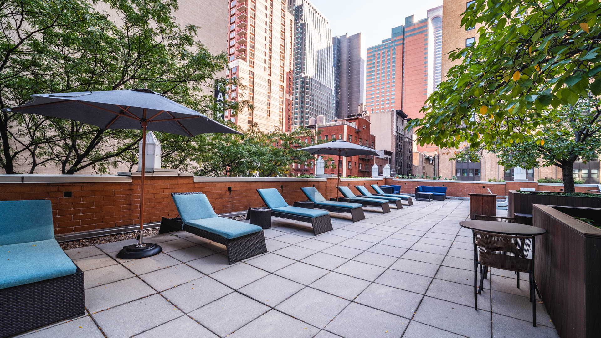 Roof deck at Longacre House Apartments (2 of 2)