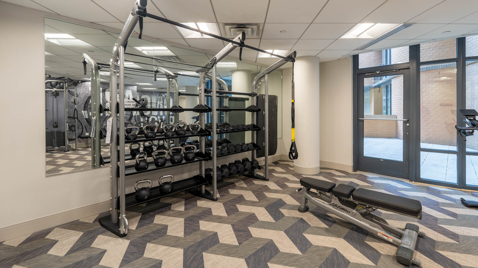 Gym at 425 Mass Apartments (7 of 8)