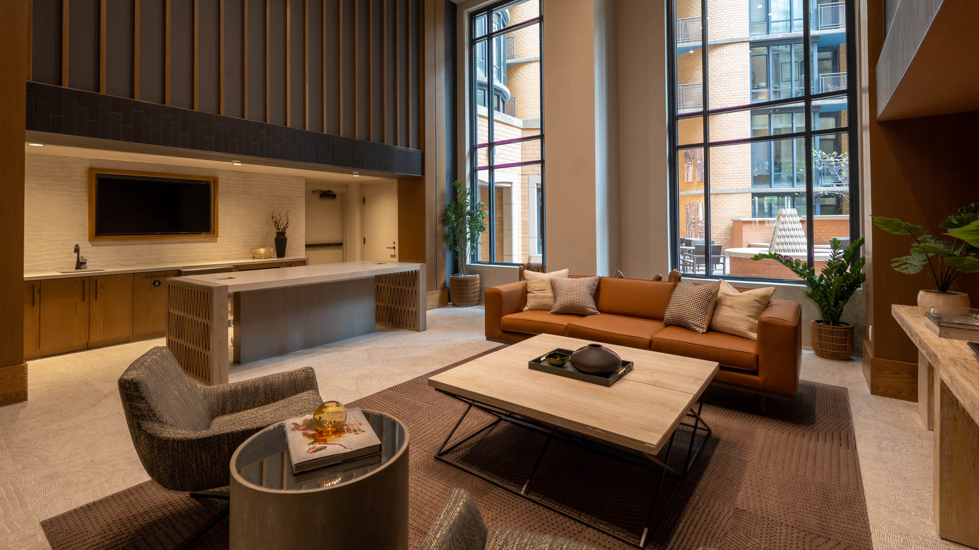 Lobby at 425 Mass Apartments (3 of 3)