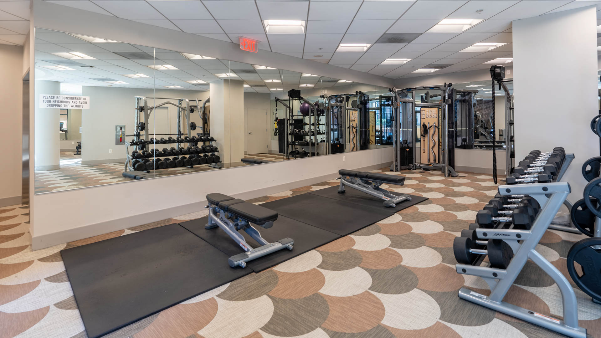 Gym at 425 Mass Apartments (3 of 8)