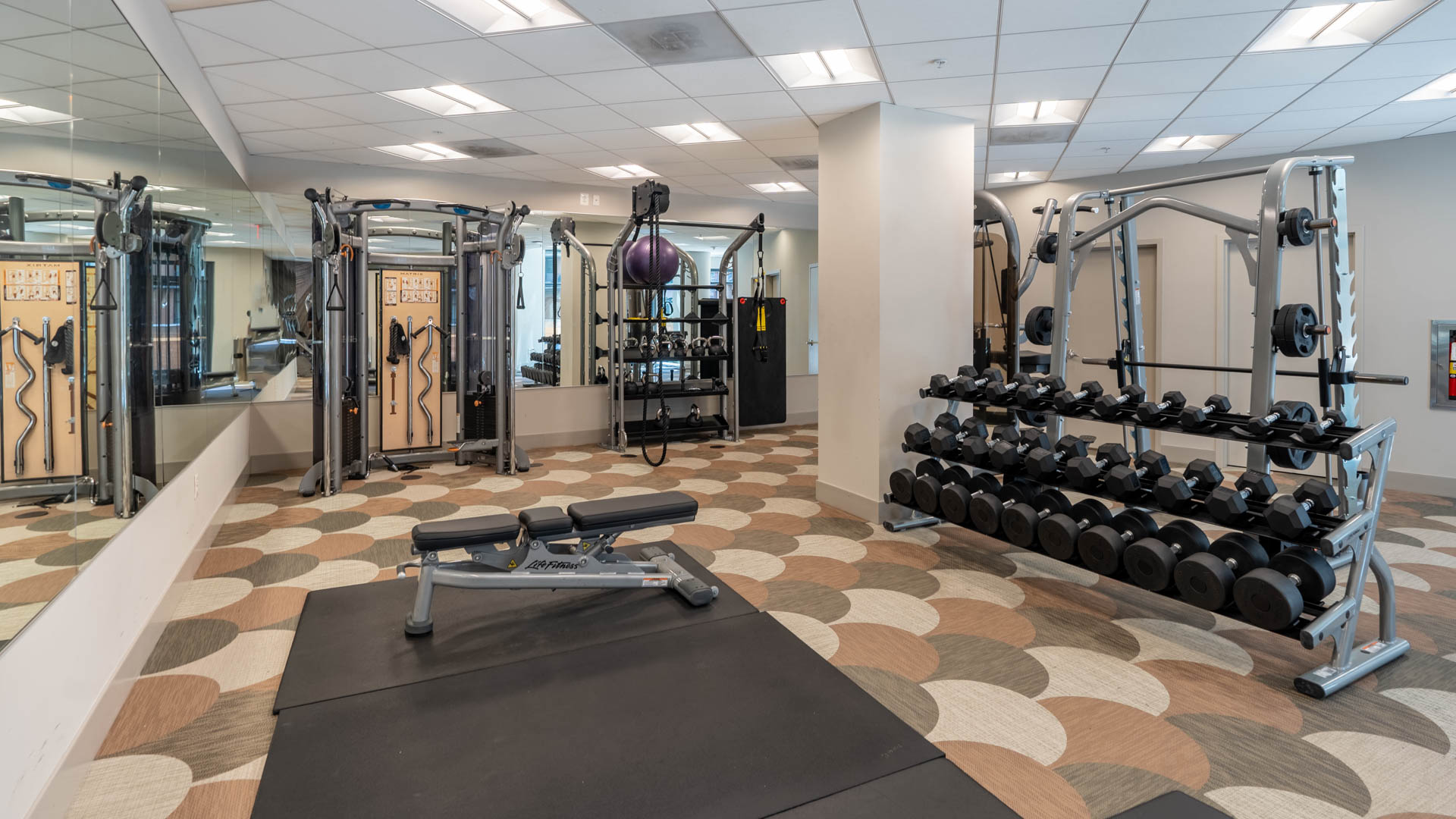 Gym at 425 Mass Apartments (5 of 8)