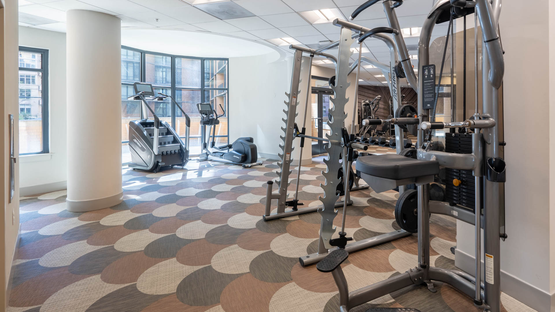 Gym at 425 Mass Apartments (1 of 8)