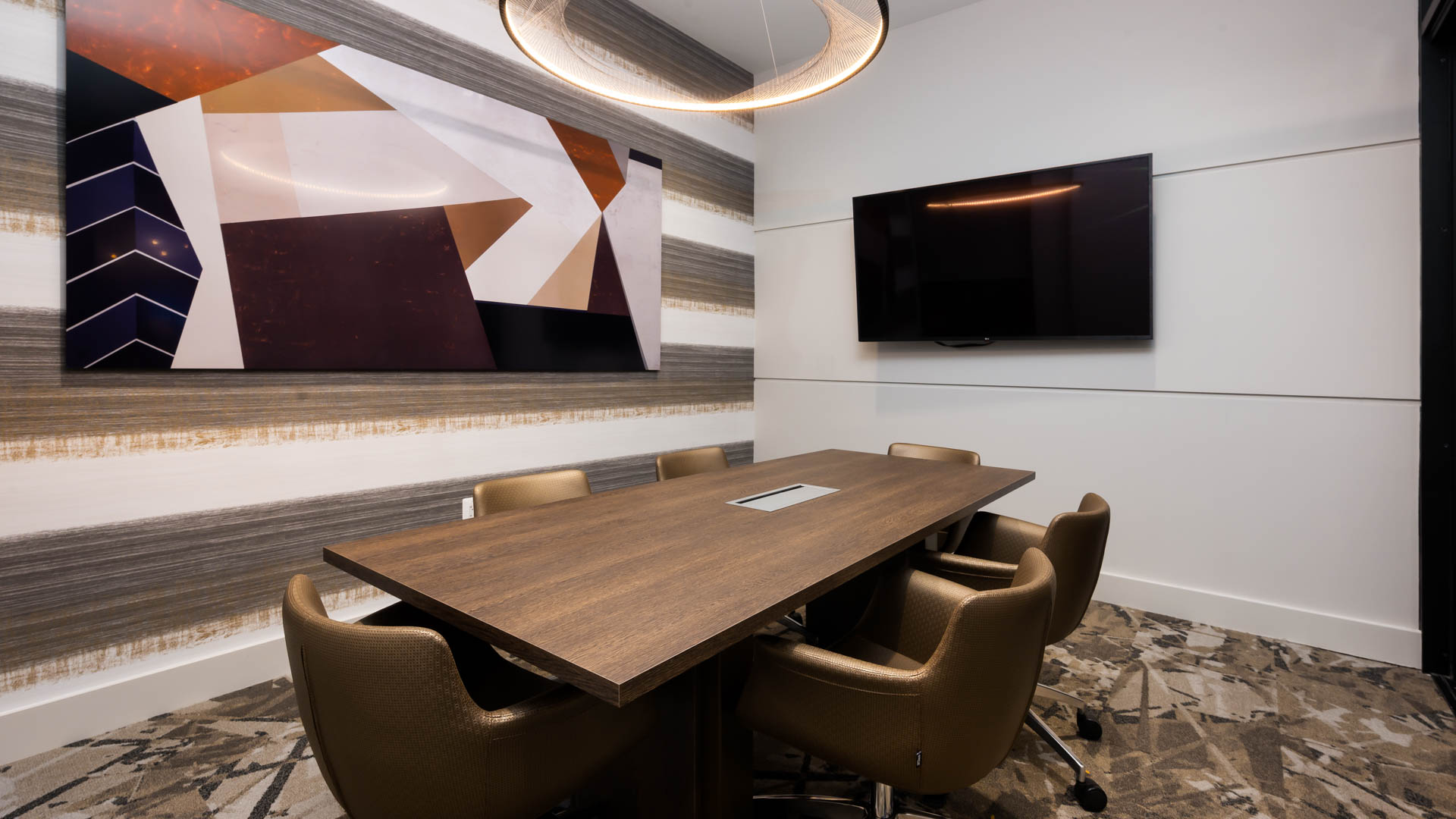 Work space at Liberty Tower Apartments (1 of 2)