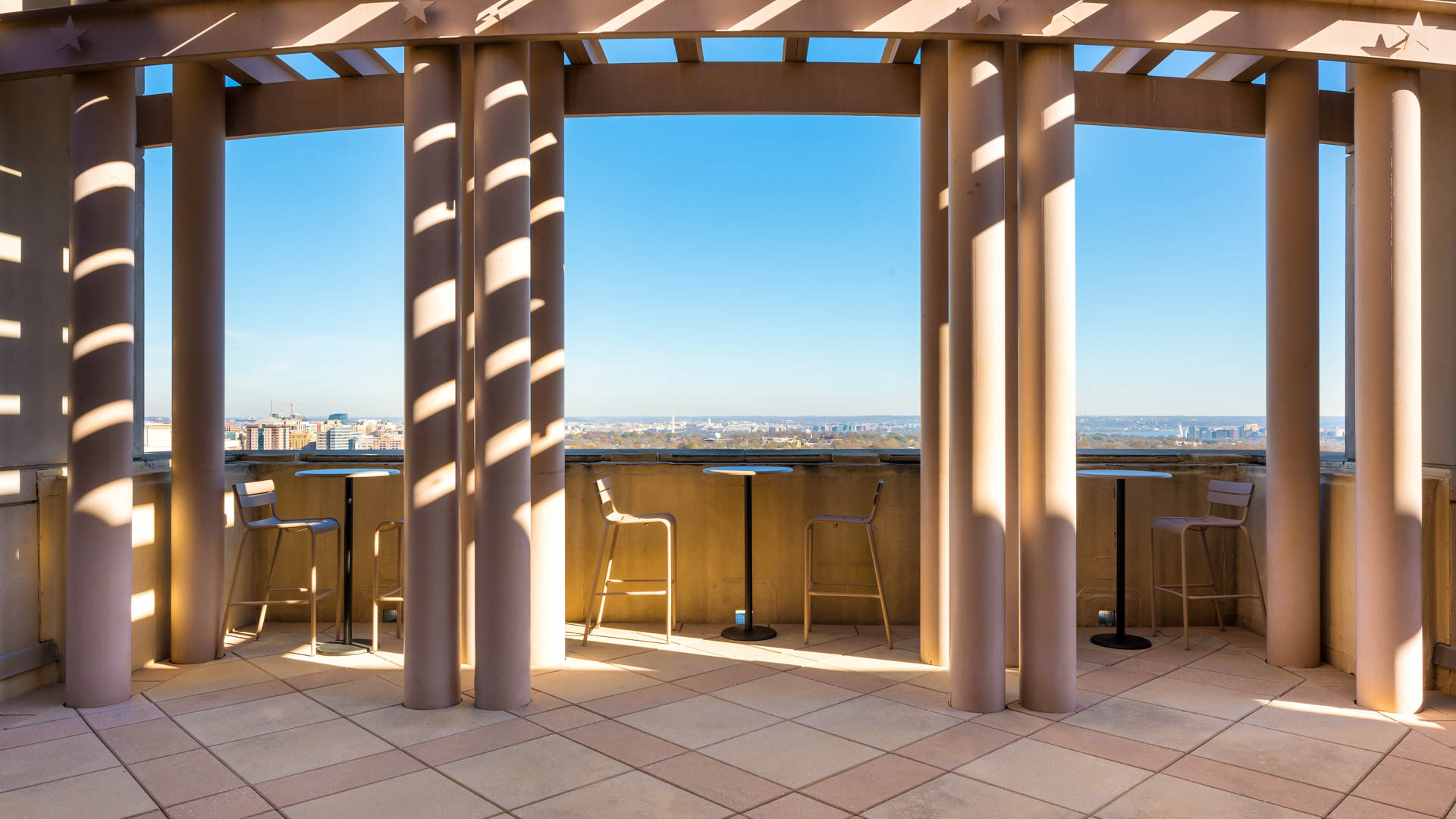 Roof deck at Liberty Tower Apartments (2 of 4)