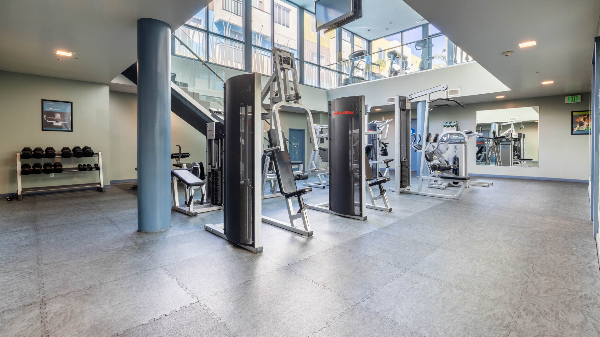 Gym at Lindley Apartments (2 of 3)